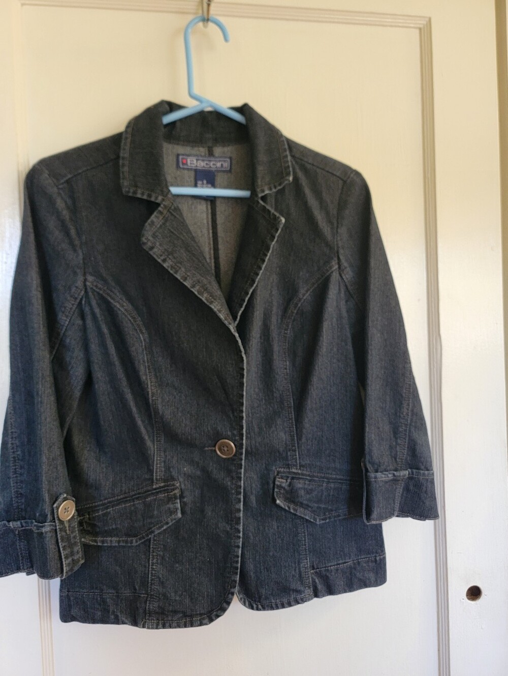 Baccini Denim Blazer